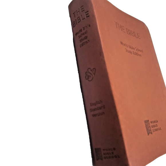 The Bible ESV World Bible School Study Edition 2016 Faux Leather English Standar - Picture 3 of 5